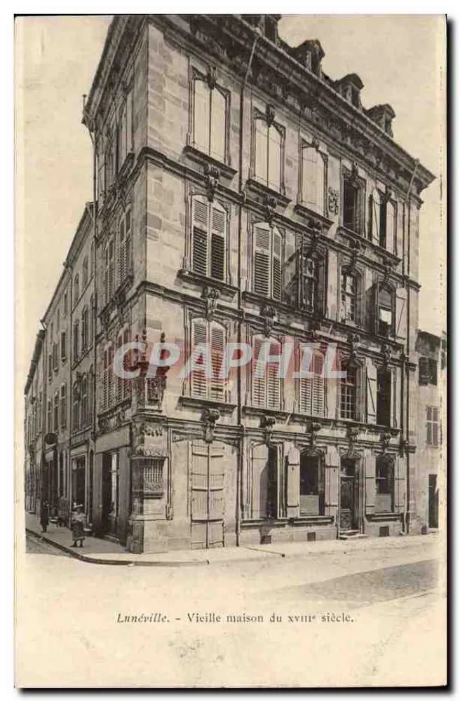 Lunéville - Altes Haus aus dem 18. Jahrhundert - Vorderseite