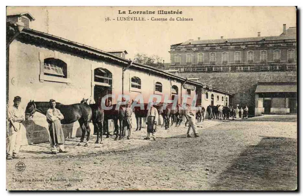 Lunéville - Citadelle Kasernen — La Lorraine Illustrée, n°38 - Vorderseite