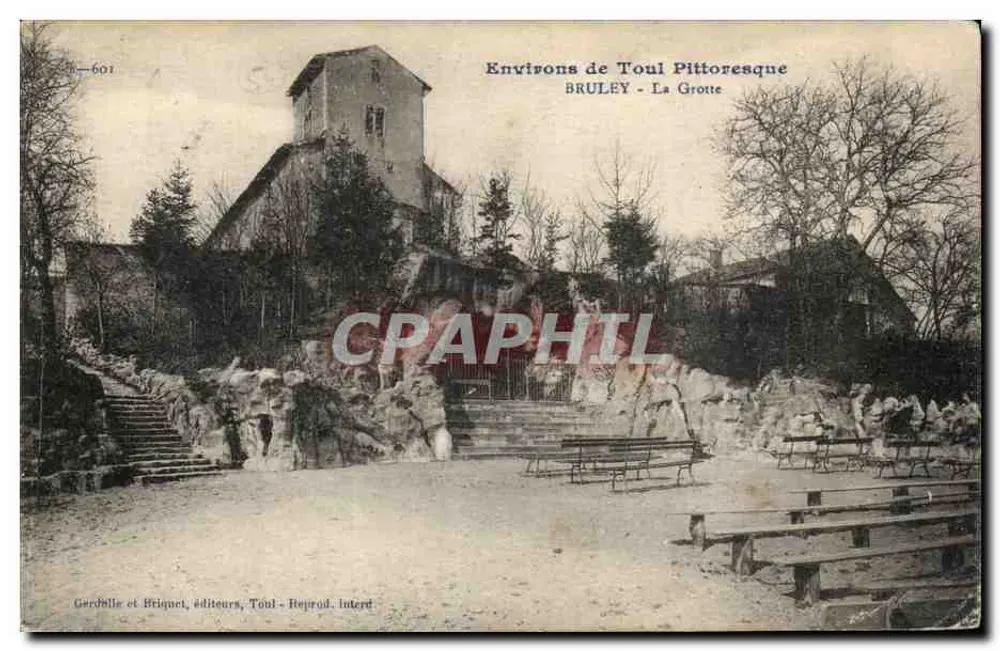 Bruley - A Gruta — Environs de Toul Pittoresque - Frente