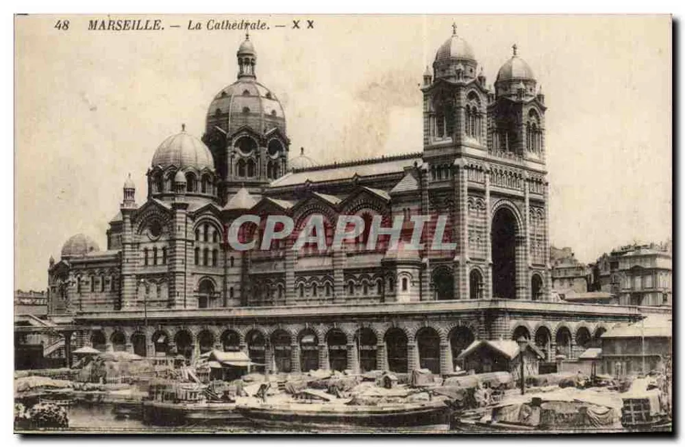 Marselha — A Catedral — 48 - Frente