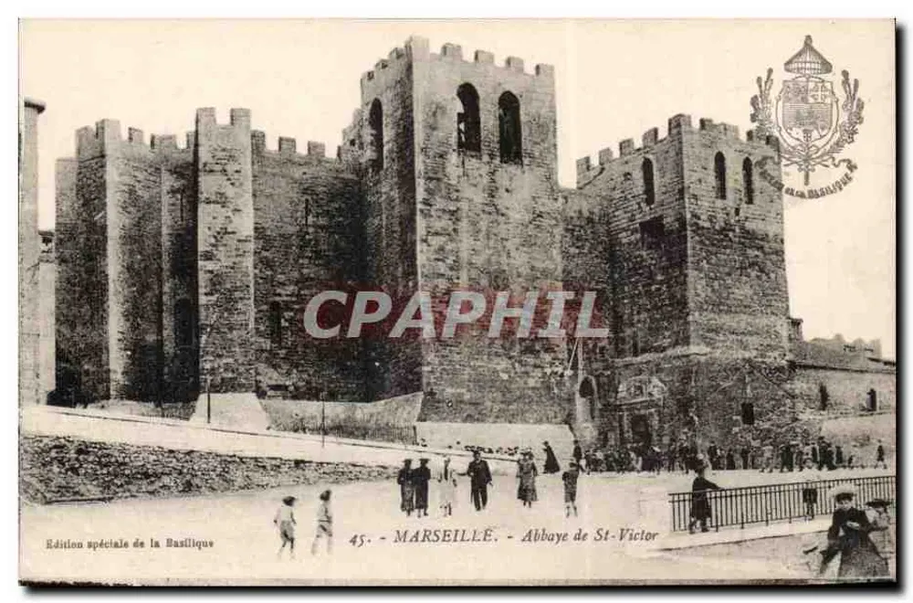 Marseille — Abadia de St-Victor — Edição especial da Basílica, n°45 - Frente