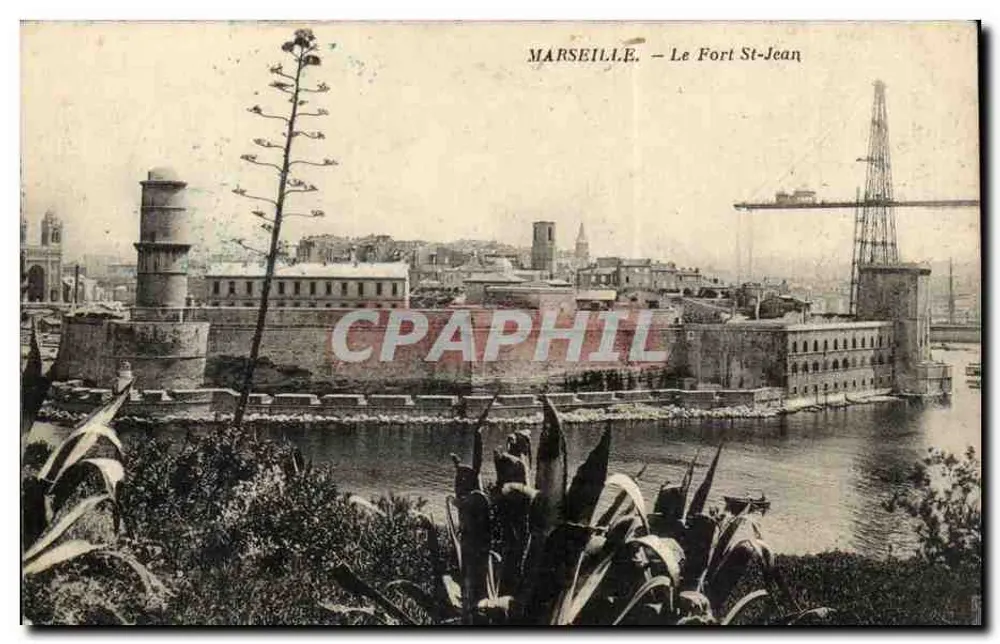 Marseille — O Forte St-Jean - Frente