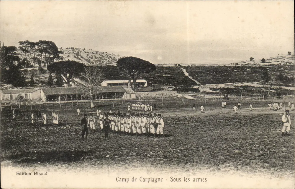 Camp de Carpiagne - Unter Waffen — Edition Risoul - Vorderseite