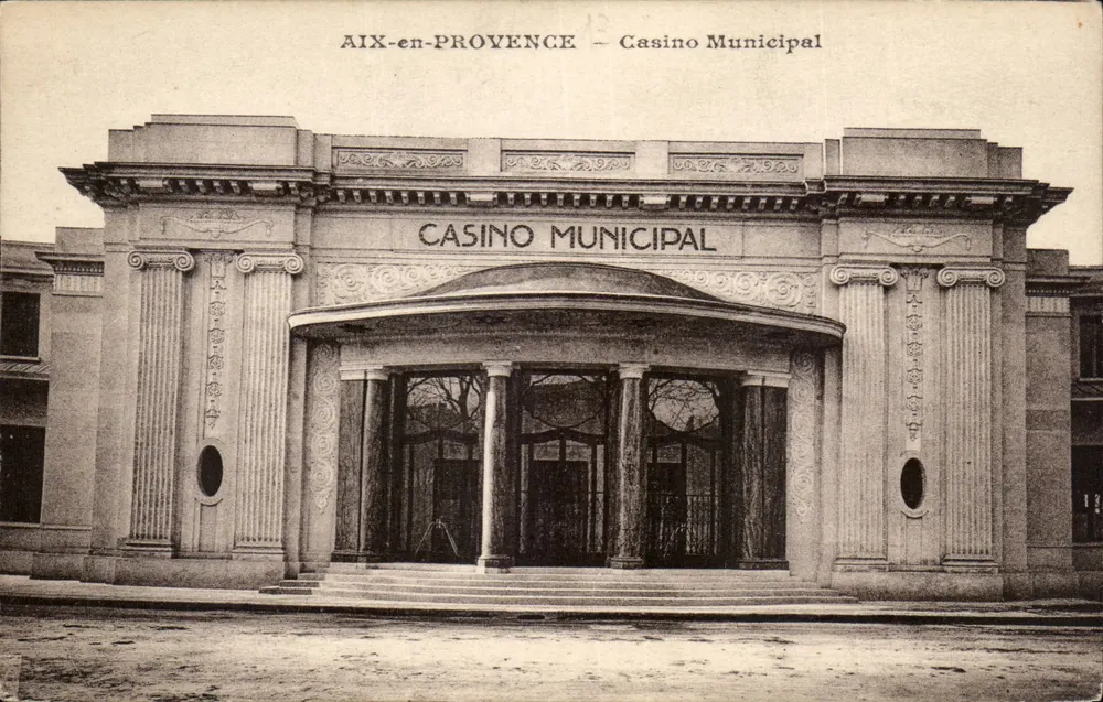 AIX-EN-PROVENCE — Municipales Casino — Verlag Laugier, Toulon - Vorderseite