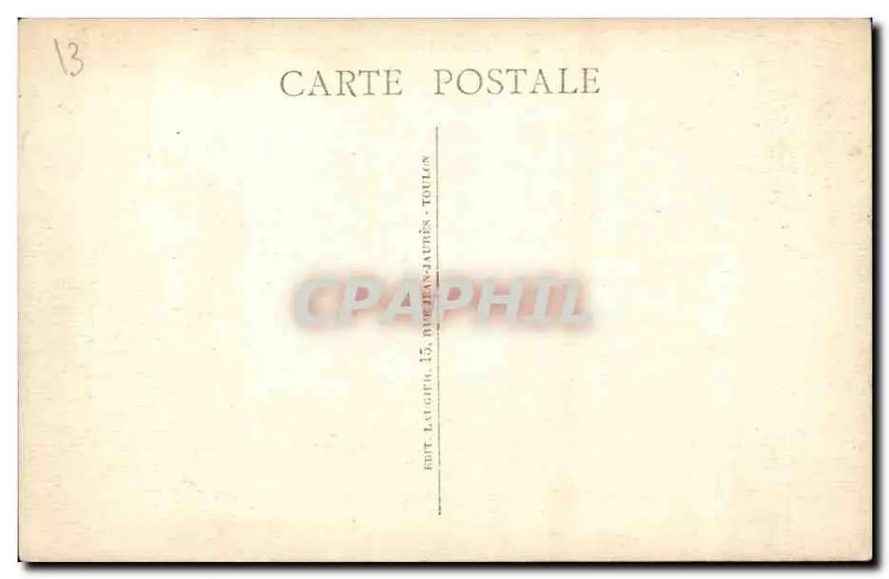 AIX-EN-PROVENCE — Municipales Casino — Verlag Laugier, Toulon - Rückseite