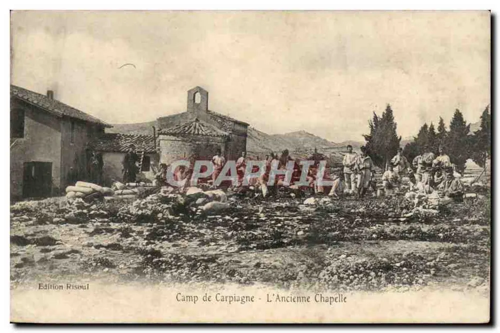 Campo de Carpiagne - A Velha Capela — Edição Risoul - Frente