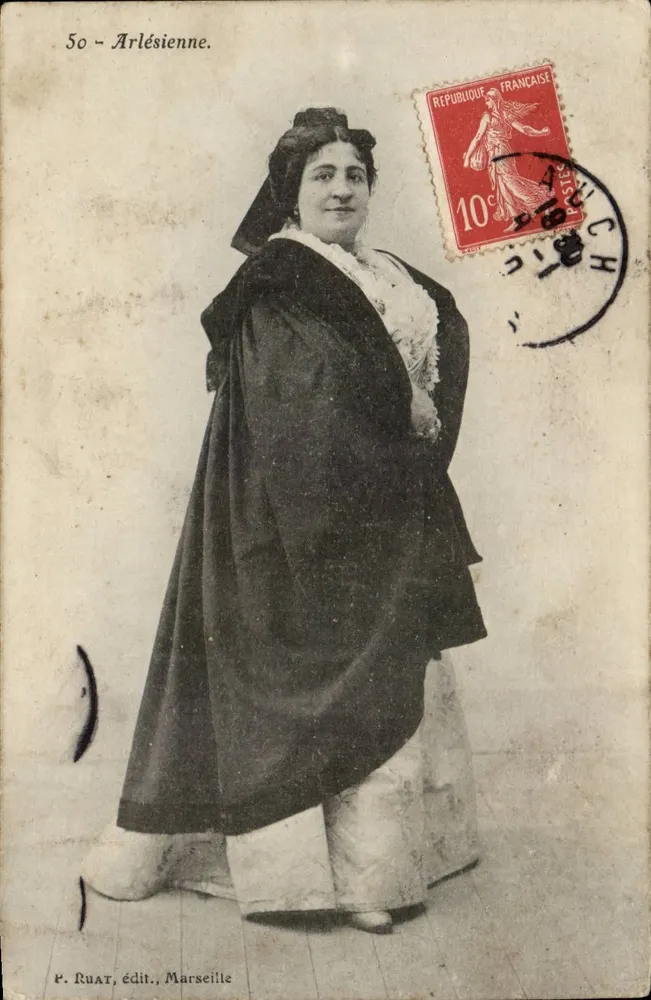 Arlésienne — P. Ruat, editor, Marselha — n°50 - Frente