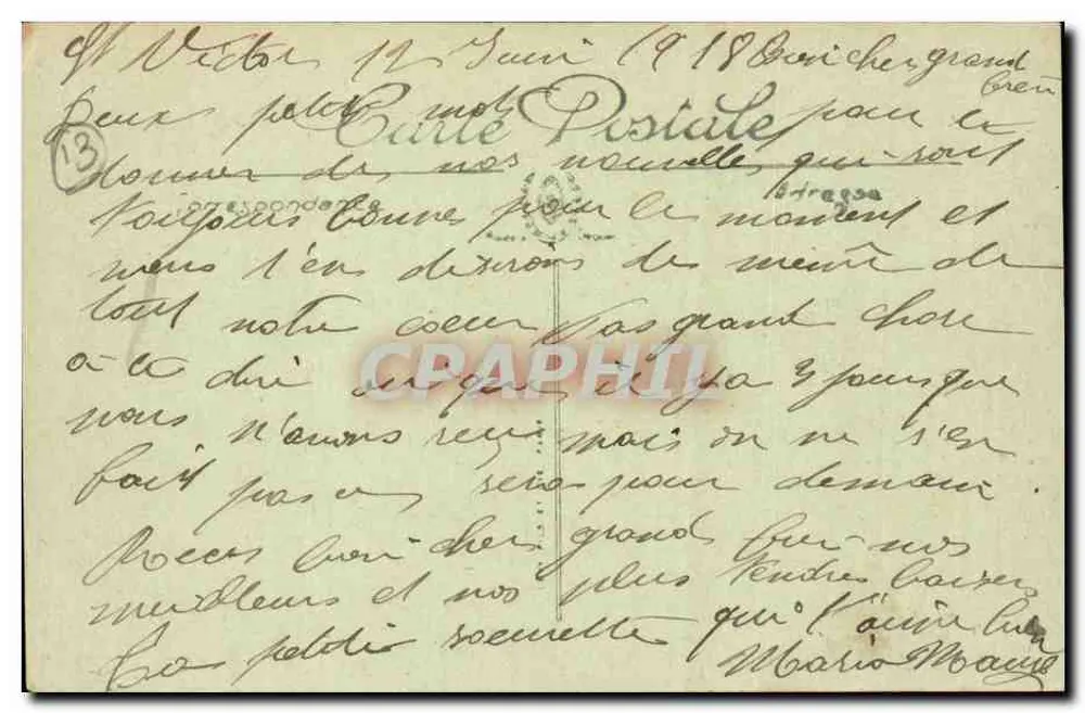 Marseille — O Castelo Borelý — n°36 - Verso