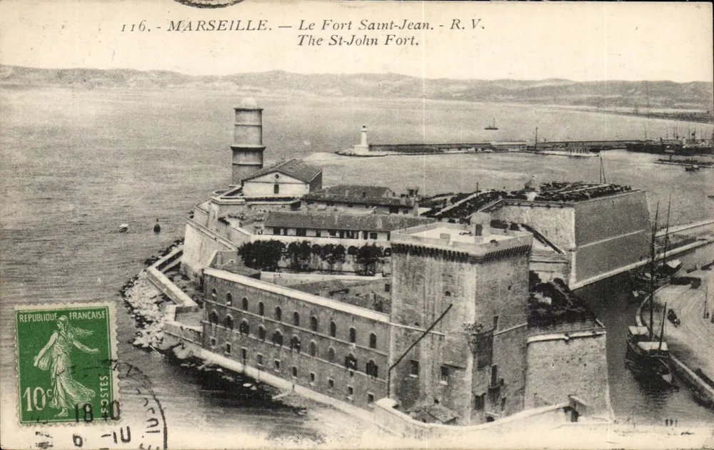 Marseille — Le Fort Saint-Jean — R.V. Edition R. Vivace - Vorderseite