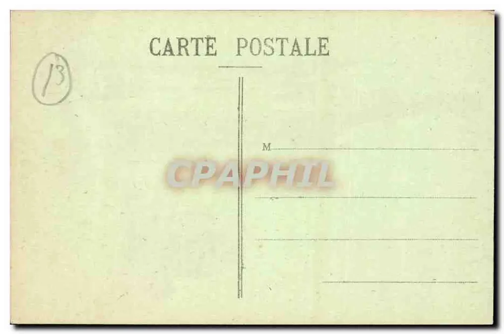 Innenansicht der Basilika N.-D. de la Garde - Marseille — anonymer Verlag, n° XXIV - Rückseite