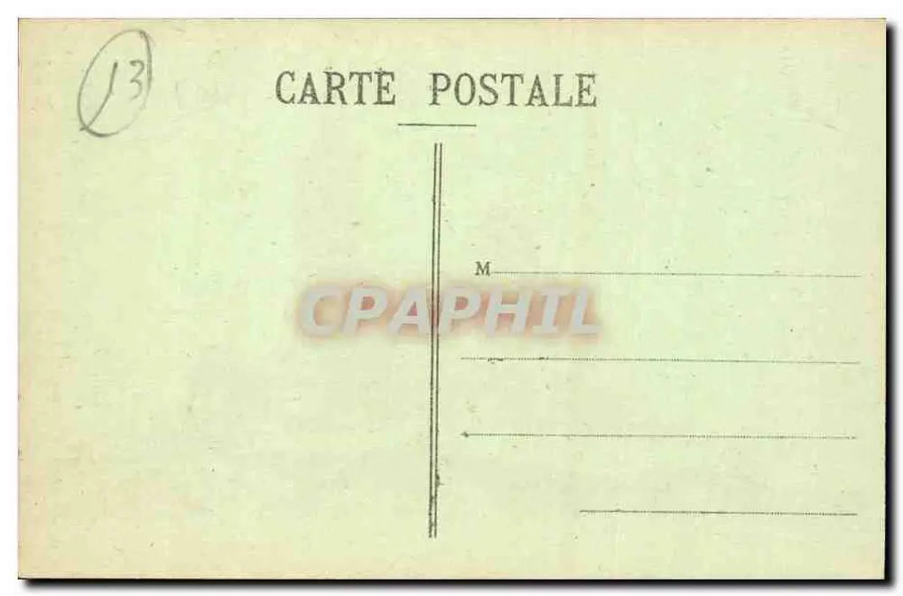 Marselha - N.-D. de la Garde - A Basílica (1864) — Edição especial da Basílica, n° XXI - Verso