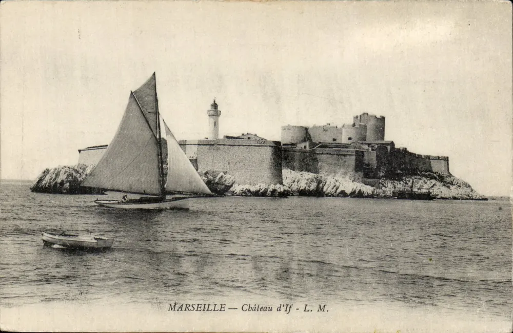 Marseille — Castelo d'If — L.M. - Frente