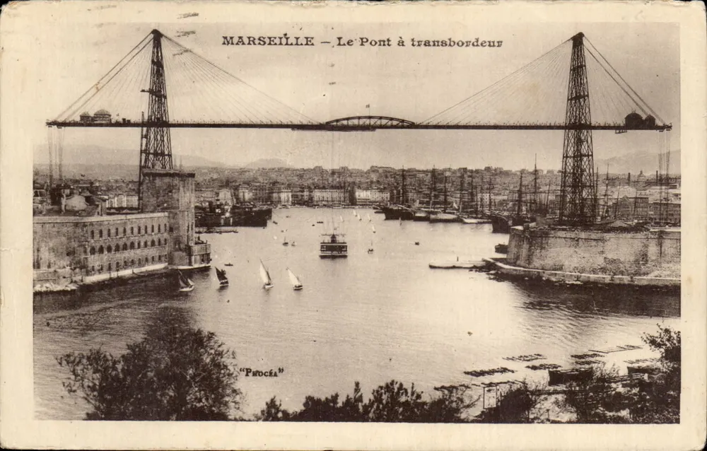 Marselha — O Ponte de transbordo — Procéa - Frente