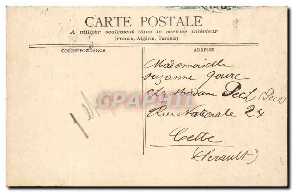 Marseille - Fort Saint-Jean - Vieux Port — Verleger Bouches-du-Rhône, Seriennummer nicht sichtbar - Rückseite