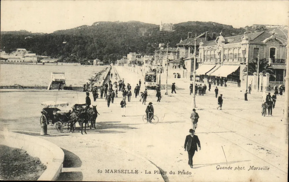 Marseille - A Praia do Prado — Guende fot. Marseille, n°62 - Frente