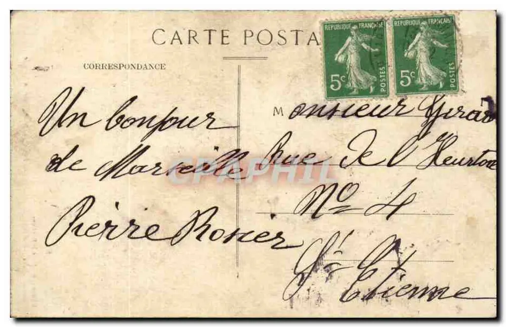 Marseille — Basílica de Nossa Senhora da Guarda — Edição especial da Basílica, n° XXI - Verso