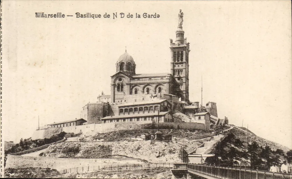 Marseille — Basílica de Nossa Senhora da Garda — editor não identificado - Frente