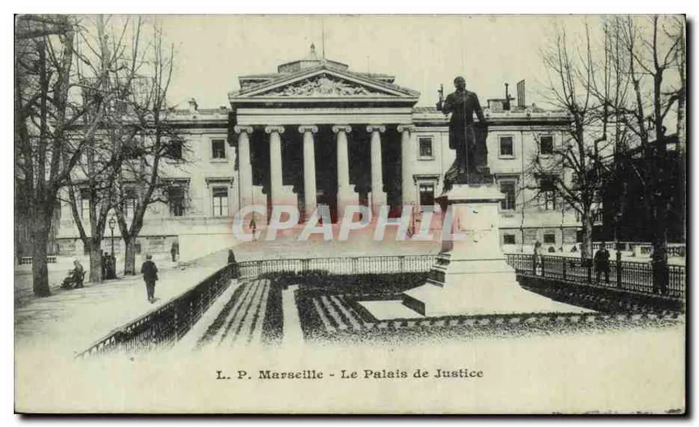 Marselha - O Palácio de Justiça — L. P. Marselha - Frente