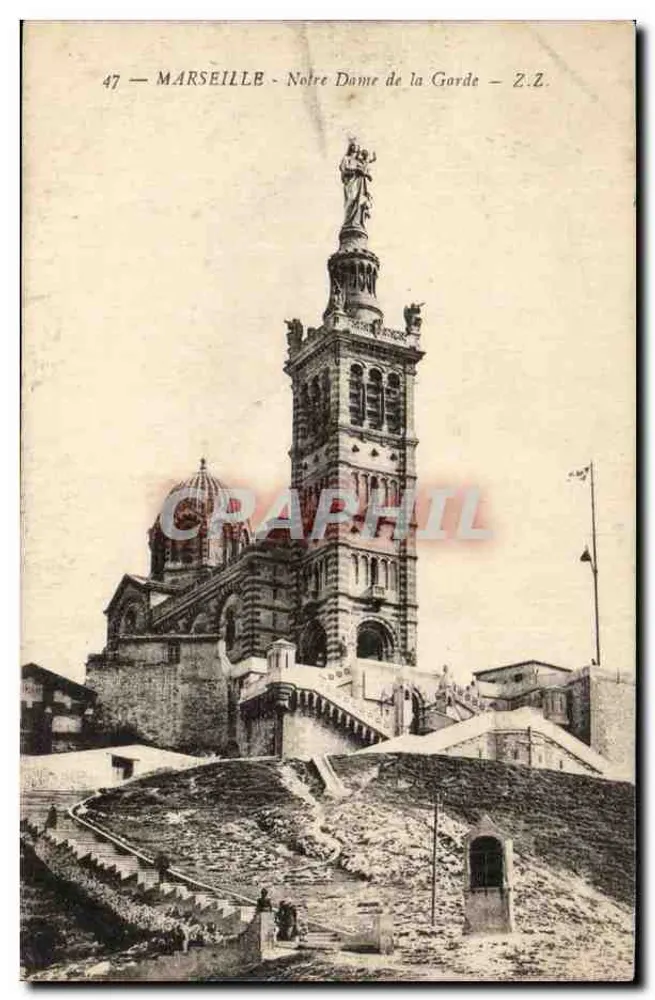 Marseille — Notre-Dame de la Garde — Z.Z. - Voorkant