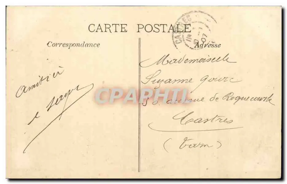 Marseille — La Porte d'Aix — E. L. Verlag - Rückseite