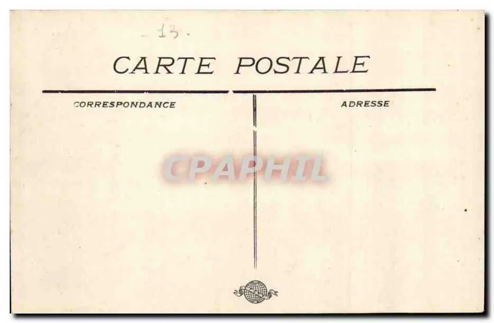 Marseille - Quai der Brüderlichkeit und Alte Werft — n° 22 - Rückseite