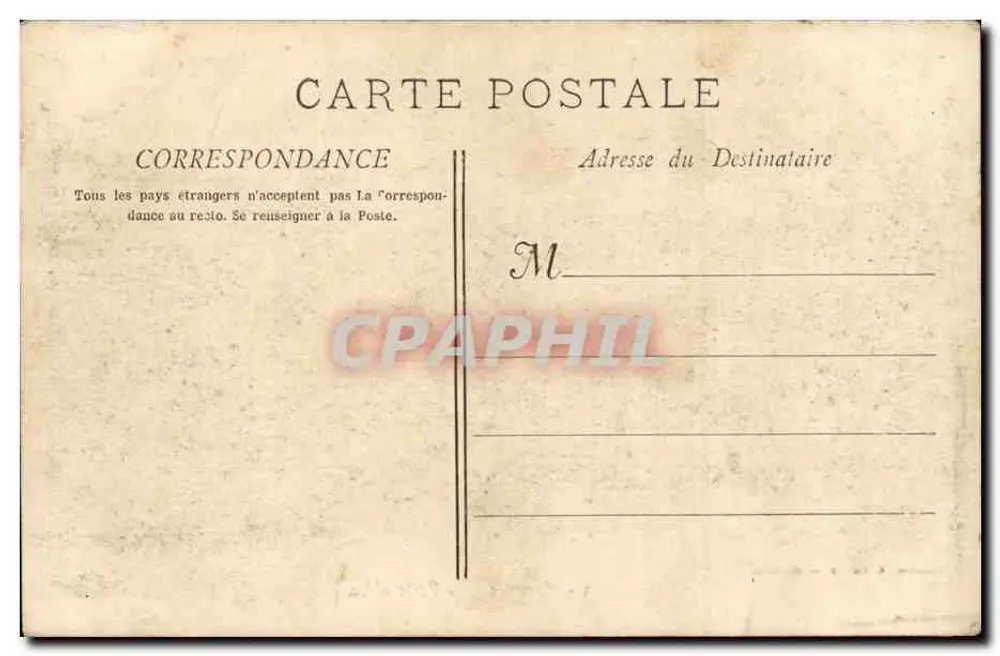 Marseille - A Porta de Aix — Fototipo. E. Lacour — n°3 - Verso