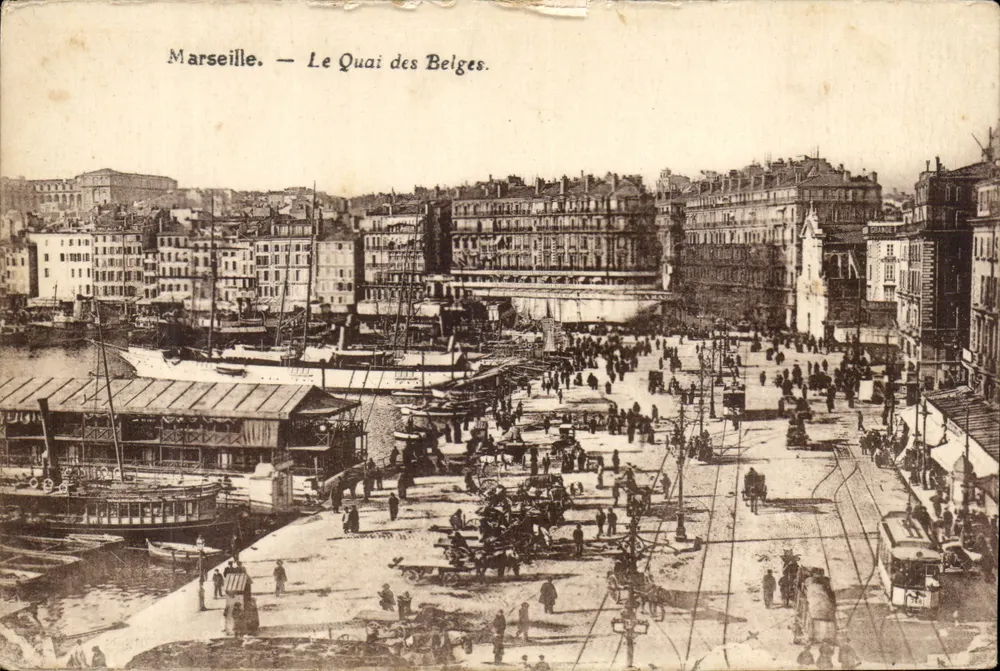 Marseille — Het Molen van de Belgen. - Voorkant