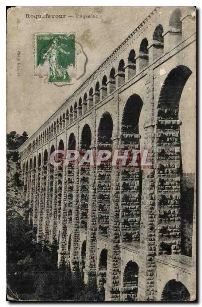 Roquefavour — O Aqueduto — Editor: David Century - Frente