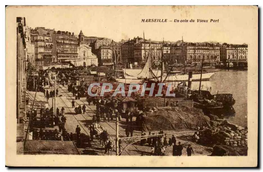 Marseille — Eine Ecke des Alten Hafens — Lombard & Madoc - Vorderseite