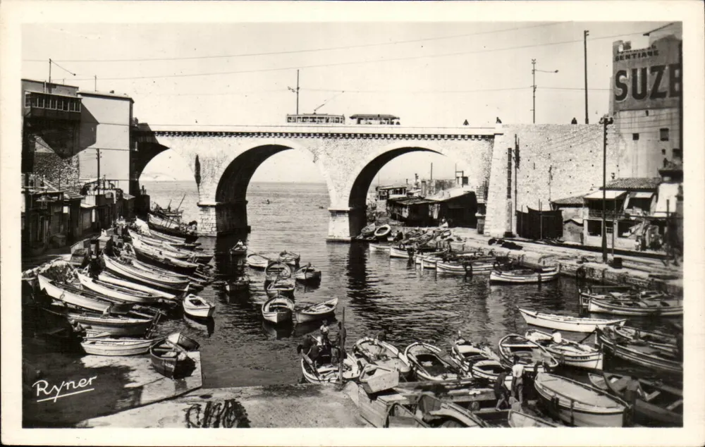 O Vallon dos Auffes — Marselha — Edições « Ryner » - Frente