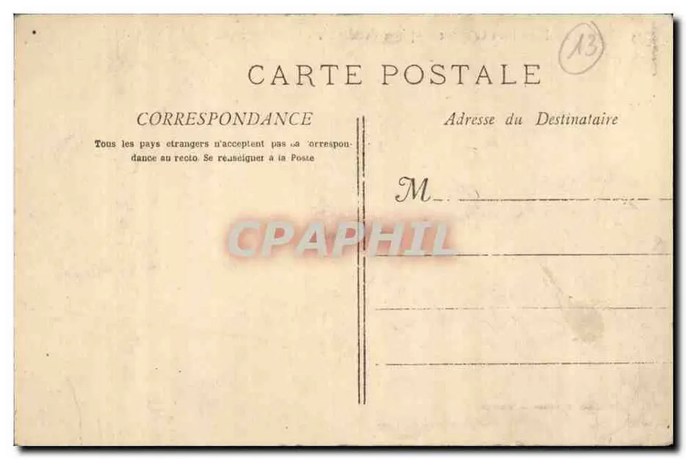 Marseille - Kolonialausstellung - Westafrika - Cinematographe — Phototyp. E. Lacour — Marseille - Rückseite