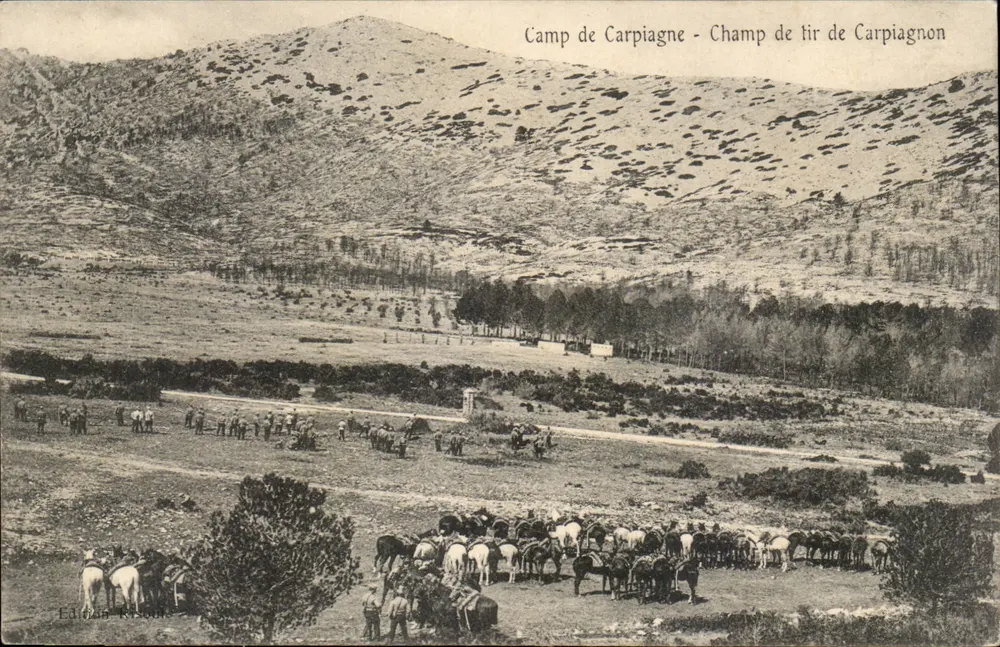 Camp de Carpiagne - Champ de tir de Carpiagnon — Éditions Rovira - Vorderseite