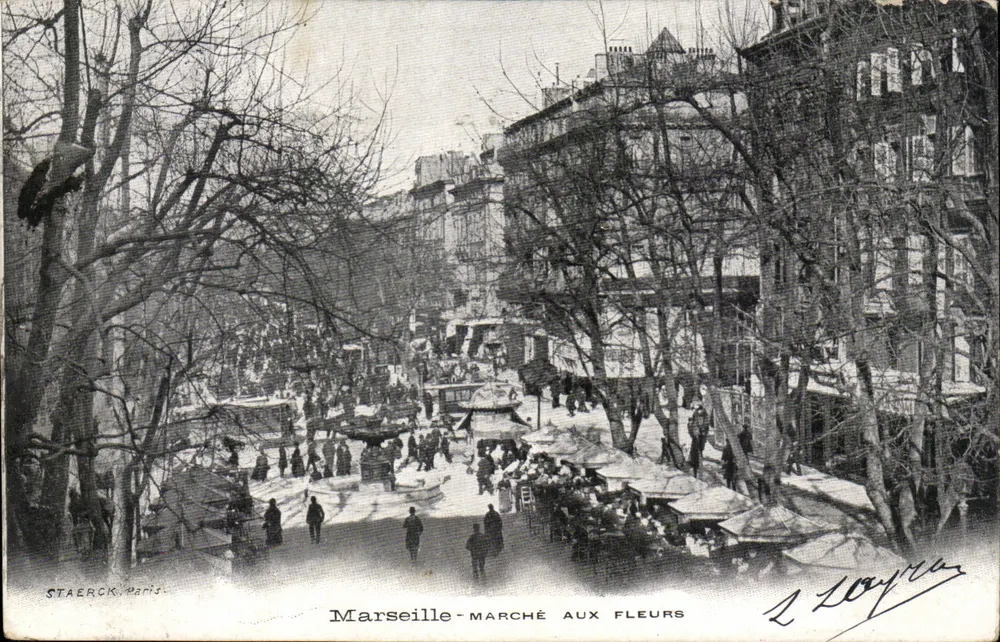 Marselha — Mercado de Flores — Staerck, Paris - Frente