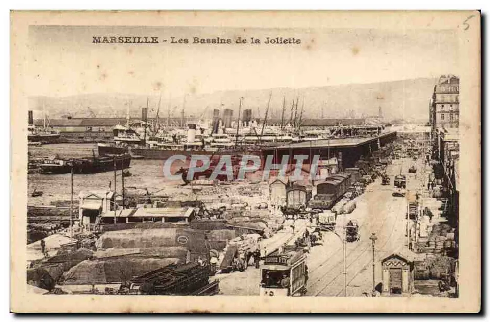 Marseille - Les Bassins de la Joliette — Verlag nicht sichtbar, Seriennummer nicht lesbar - Vorderseite