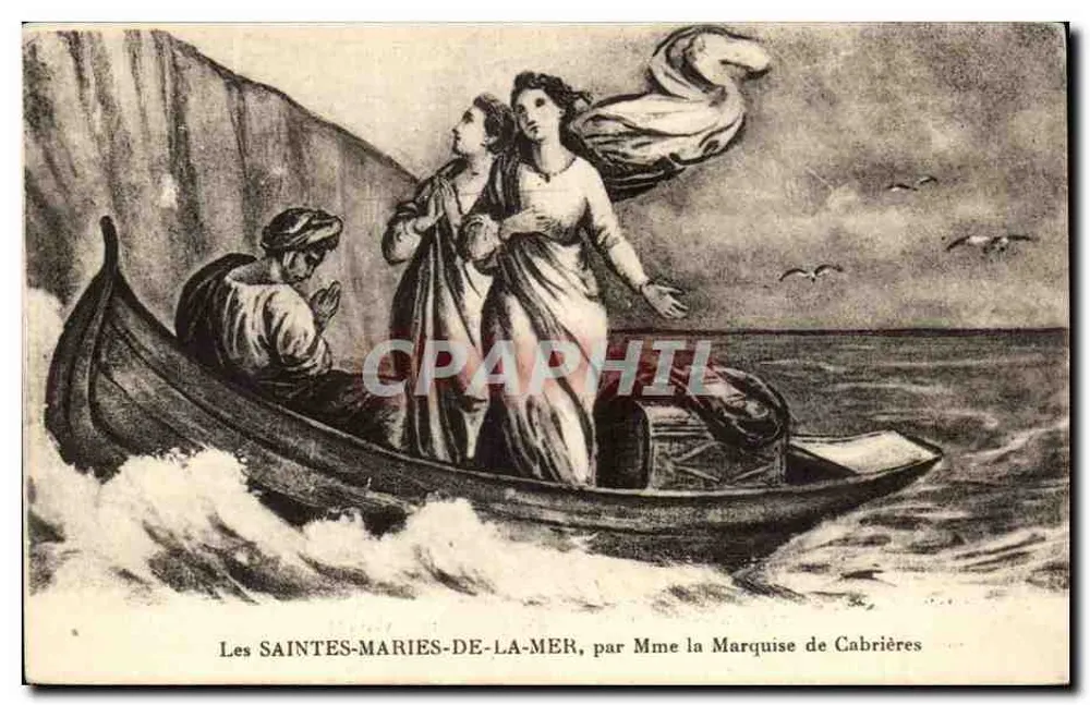 Les SAINTES-MARIES-DE-LA-MER, von Madame la Marquise de Cabrières - Vorderseite