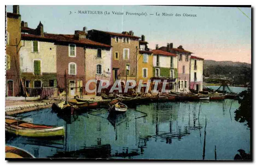 Martigues (La Venise Provençale) — El Espejo de las Aves - Anverso