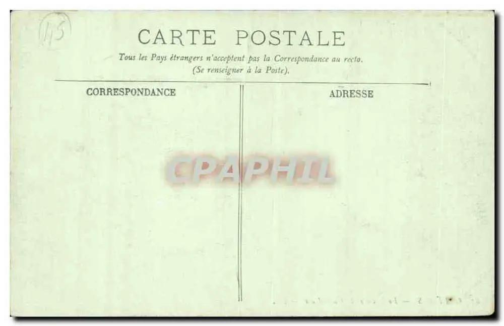 Orléans — A Escola e a Catedral — LL. - Verso