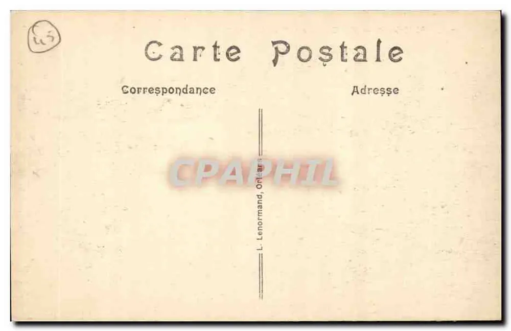 Orléans — Vista Geral — Ponte George V - Verso