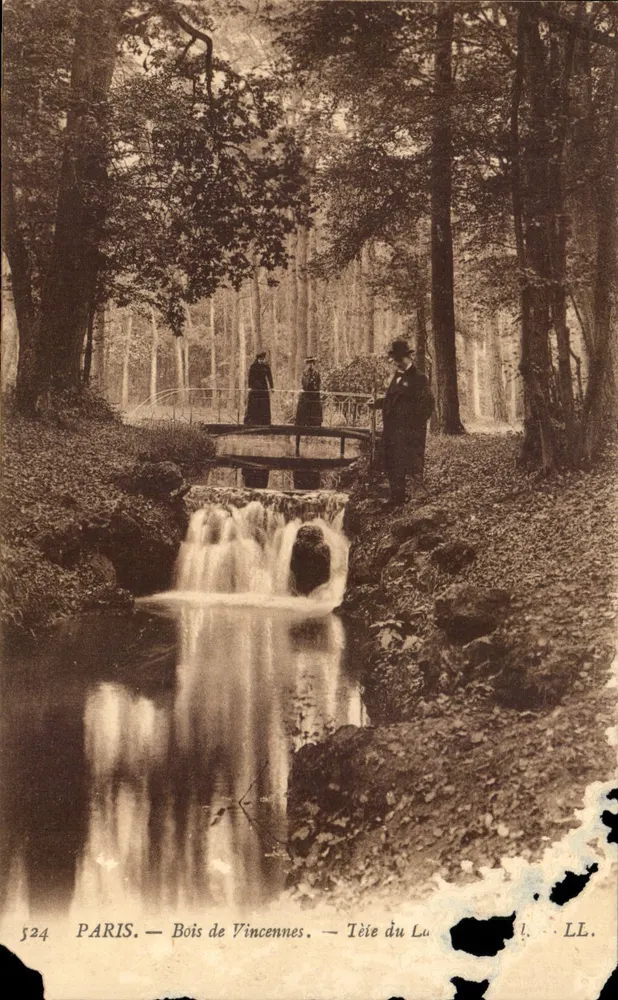 Paris — Bois de Vincennes — Tête du Lac — LL. n° 524 - Frente