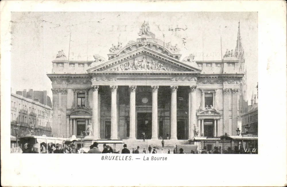 Brüssel — Die Börse — VED, Nr. A72 - Vorderseite