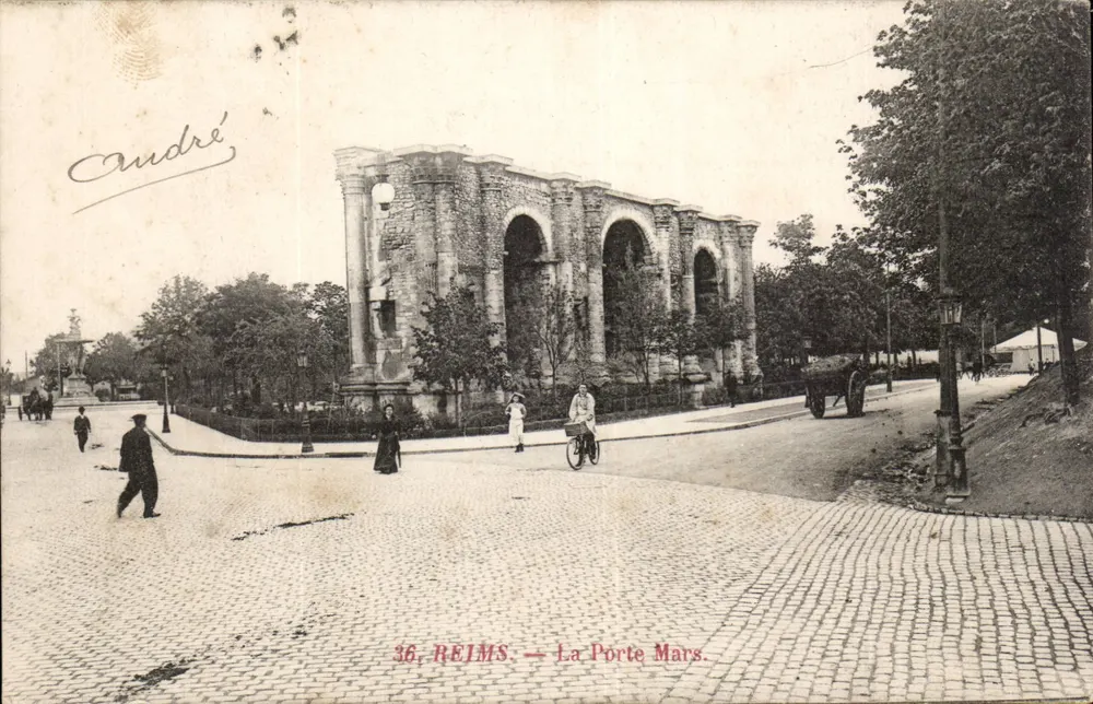 Reims — A Porta Marte — André - Frente