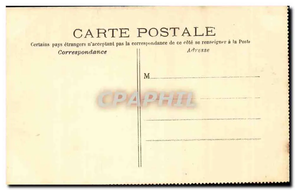 Paris — Pavillon am Kai des Rathauses — n°36 - Rückseite