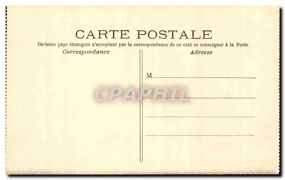 Palácio do Trocadéro — Paris — editor desconhecido, n° 31 - Verso