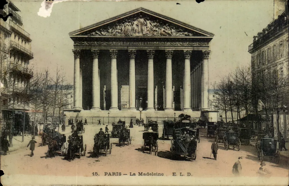 PARIS — A Madeleine — E. L. D. - Frente