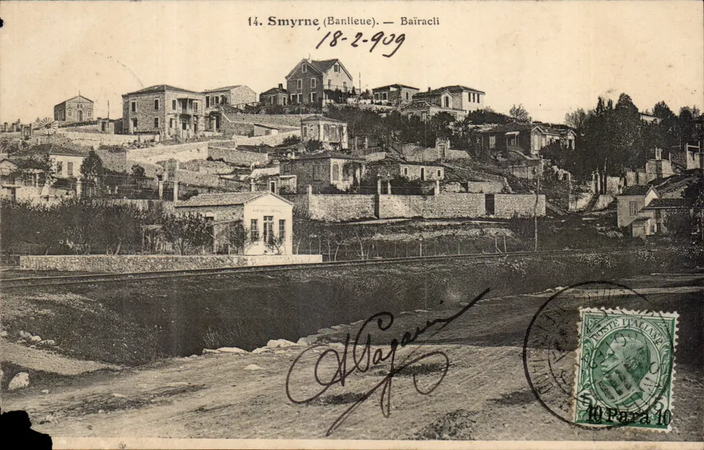 Smyrna (Außenbezirk) — Bairaclí — unbekannter Verleger, Nr. 14 - Vorderseite