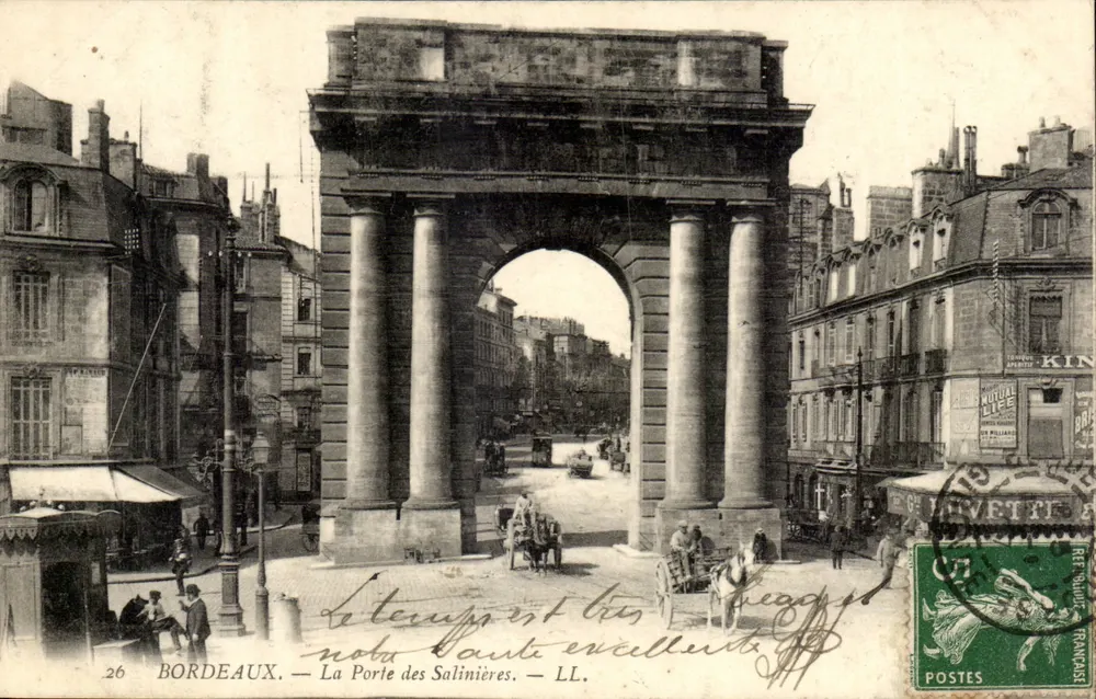 Bordeaux — A Porta das Salinas — LL. - Frente