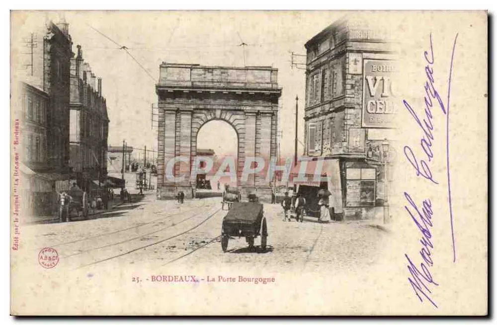 Bordeaux - A Porta da Borgonha — editada pelo Jornal 'La Rocca' - n°25 - Frente