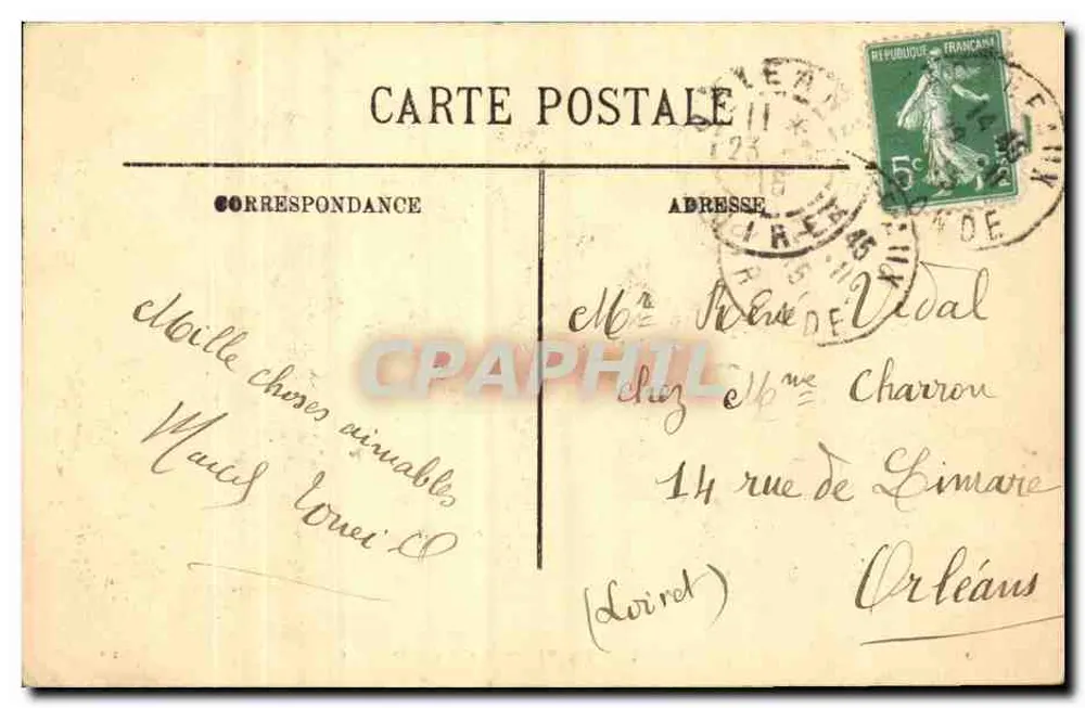 Bordeaux — Der Platz der Komödie — LL - Rückseite