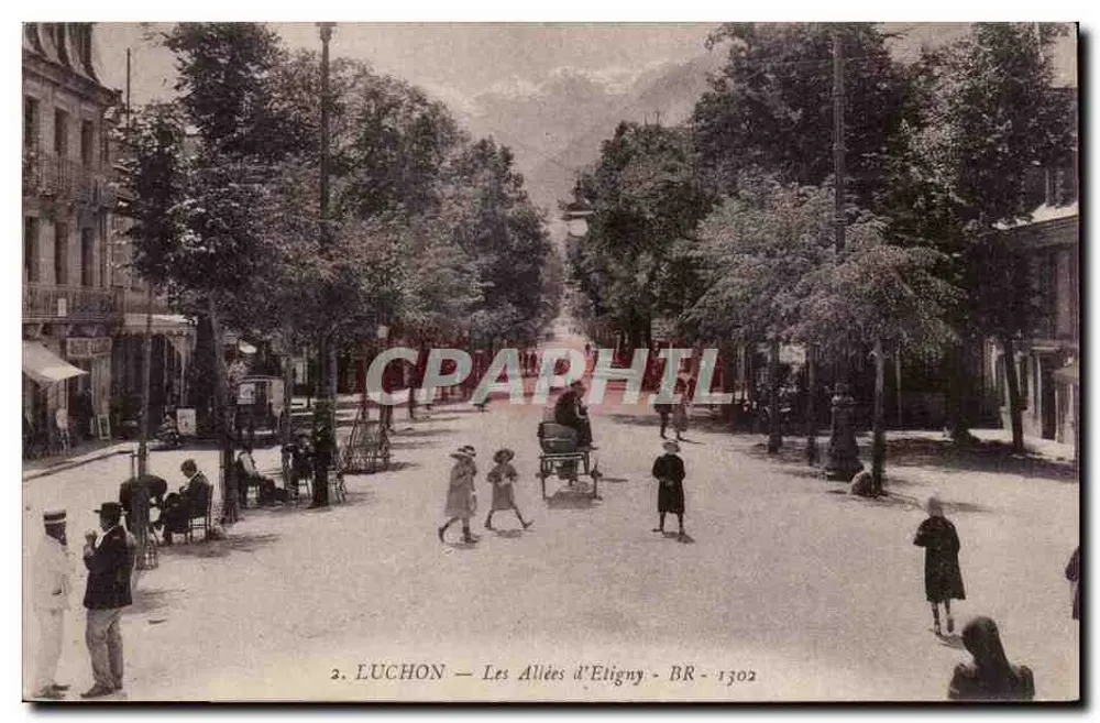Luchon — Les Allées d'Etigny — BR - 1302 - Vorderseite