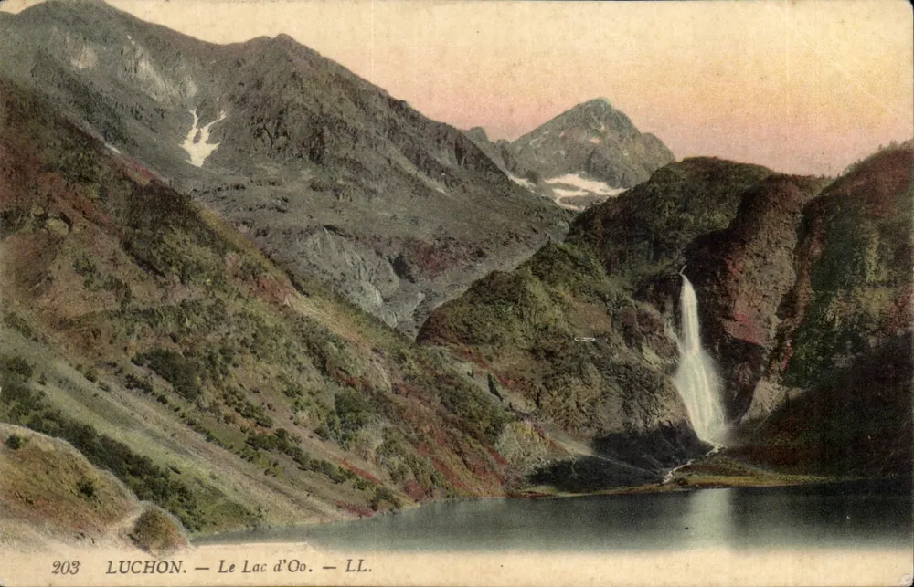 Luchon — O Lago de Oo — LL. — N° 203 - Frente
